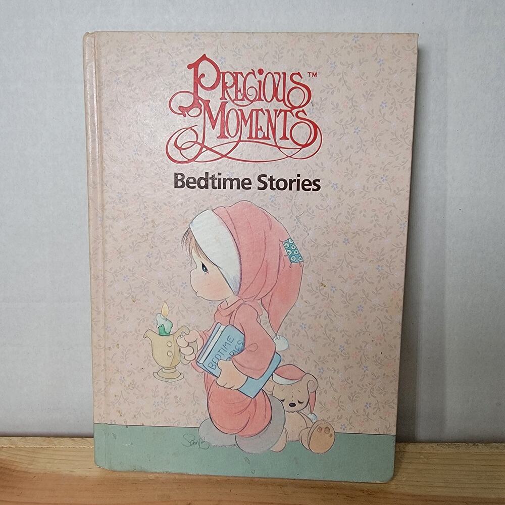 VINTAGE BOOK 1988 Precious Moments Bedtime Stories (hardback)